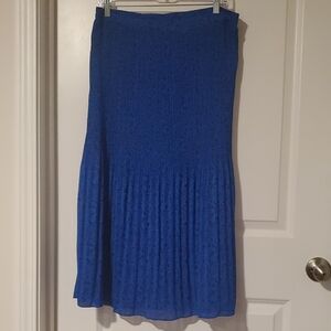 Skies Are Blue Vibrant A-Line Skirt